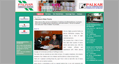 Desktop Screenshot of palkarpharma.com